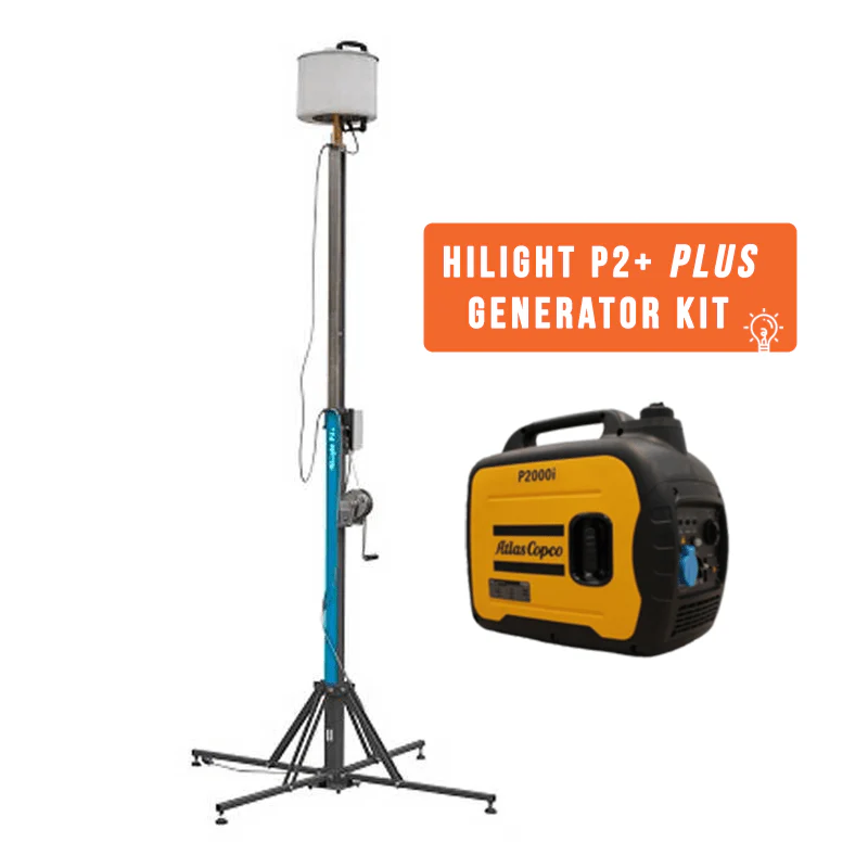 ATLAS COPCO HiLight P2+ LED Light Tower - Image 2