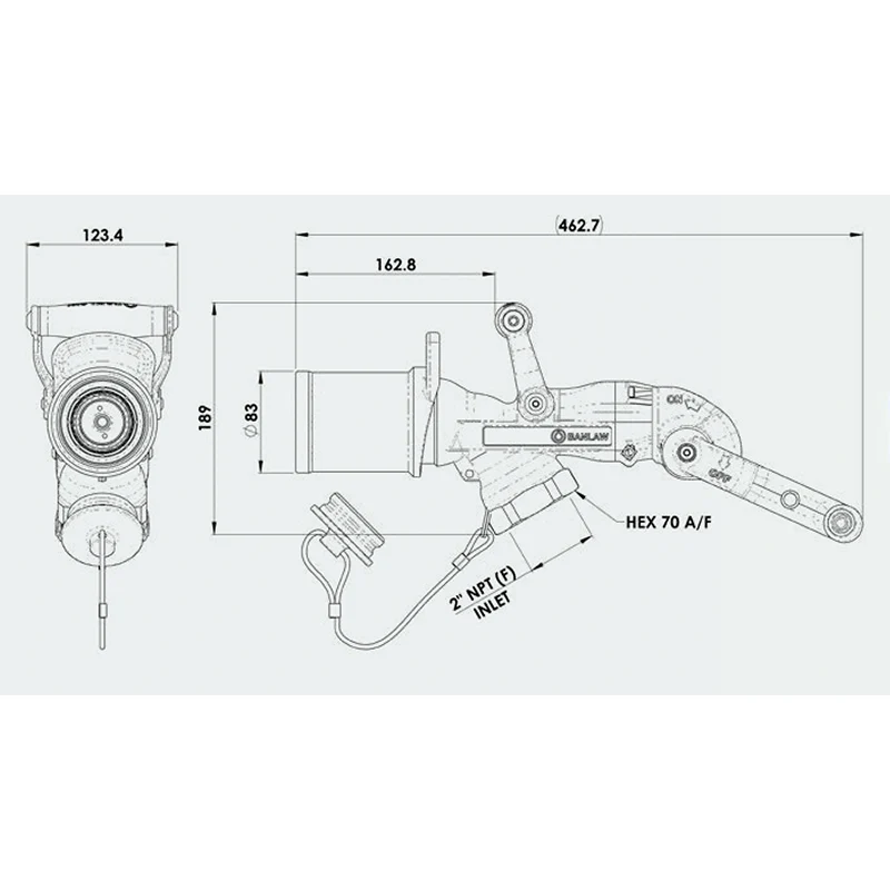 BANLAW 1000 Series Dry Break Diesel Refuelling Nozzles - Image 3