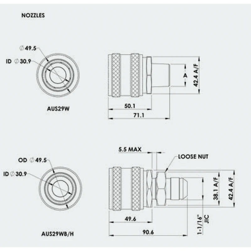 BANLAW Classic Crankcase Fluid Transfer Couplings - Image 3