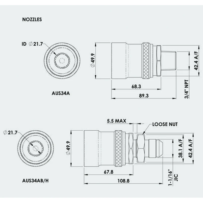 BANLAW Classic Hydraulic Fluid Transfer Couplings - Image 3
