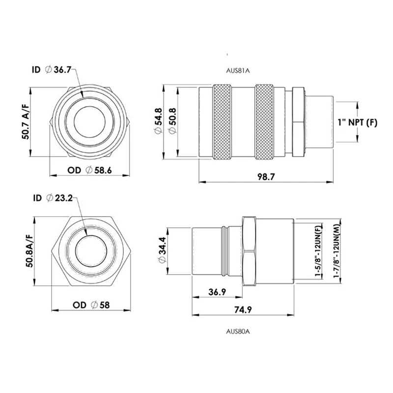 BANLAW Classic R Series Fluid Transfer Couplings - Image 2