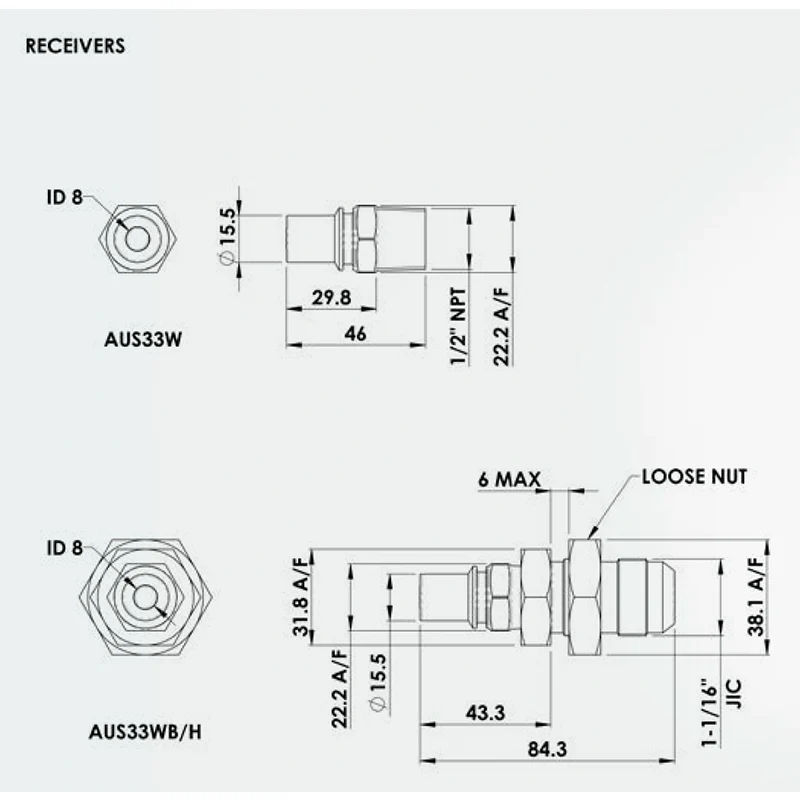 BANLAW Classic Transmission Fluid Transfer Couplings - Image 2