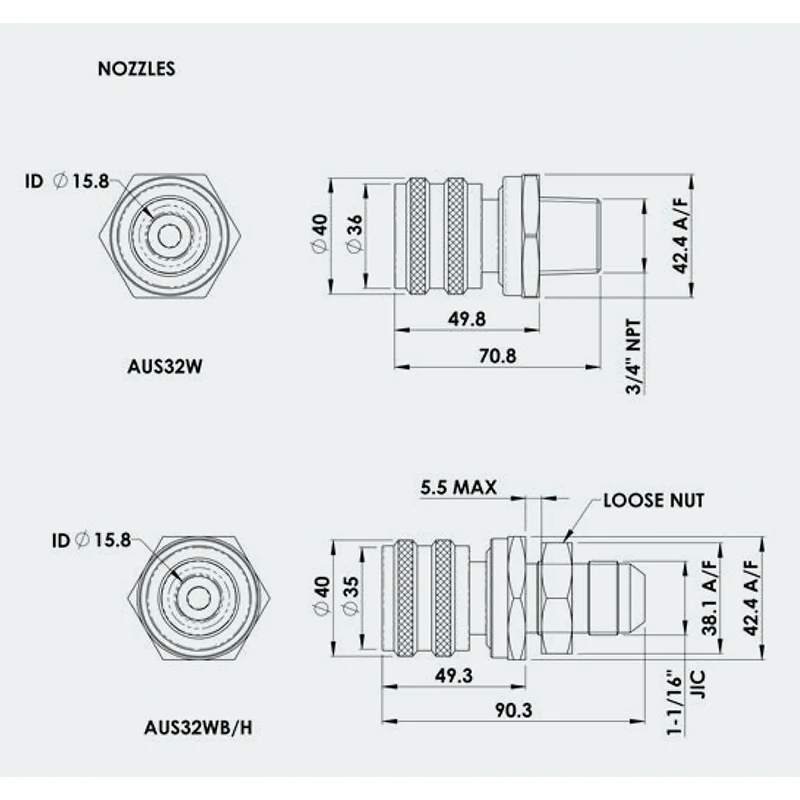 BANLAW Classic Transmission Fluid Transfer Couplings - Image 3
