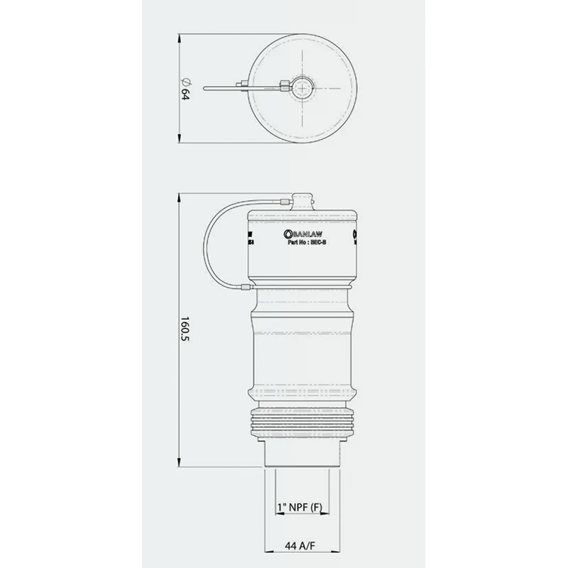 BANLAW Evacuation Fluid Transfer Flush Face - Image 2