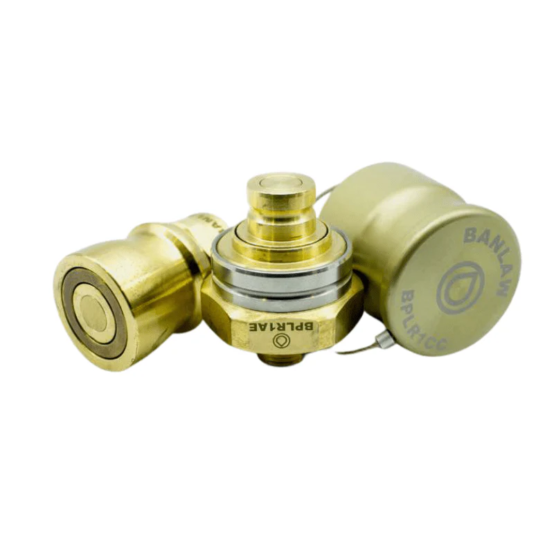 BANLAW Brass Size 1 Fluid Transfer Flush Face