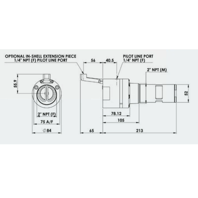 BANLAW Flow Control Valve 2" Overfill Protection FillSafe Power - Image 3