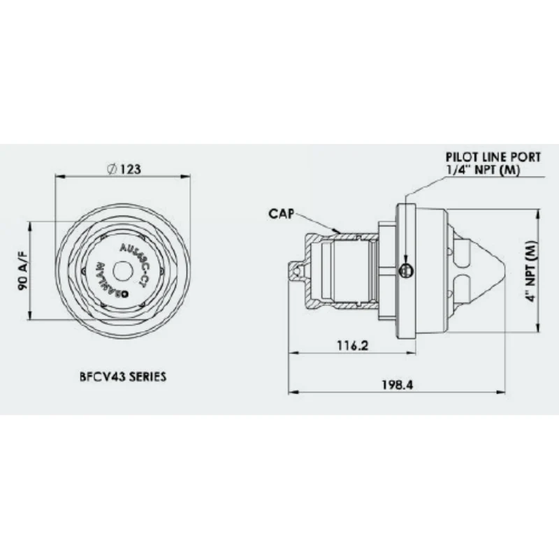 BANLAW Flow Control Valve 4" Overfill Protection FillSafe Power - Image 3