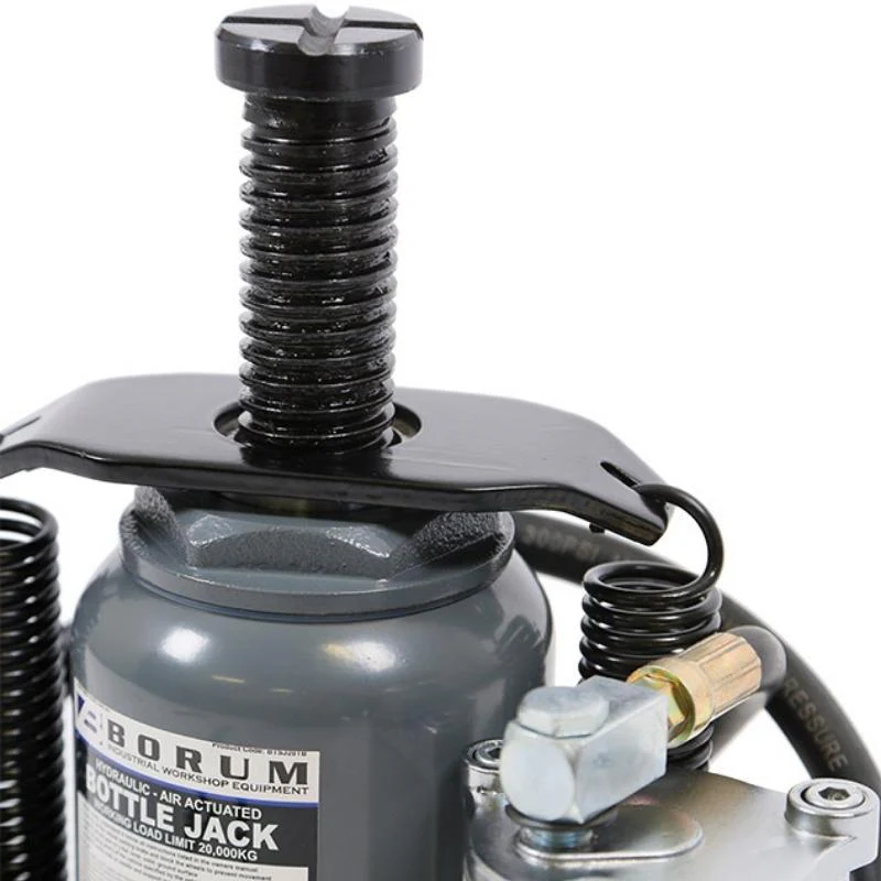 BORUM 20 Tonne Bottle Jack Air/Hydraulic - Image 3