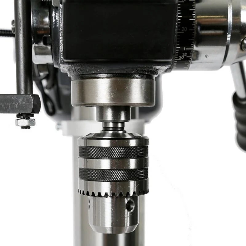BORUM 1 HP 16 Speed Pedestal Drill Press - Image 4