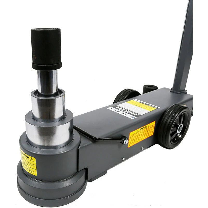 BORUM 50 Tonne Trolley Jack Air/Hydraulic - Image 5
