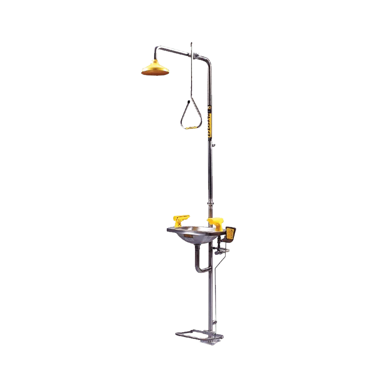 TRAFALGAR Emergency Combination Deluge Showers with Aerated Eye/Face Wash
