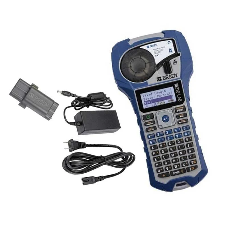 BRADY M210 Lab Printer Bundle with Battery & AC Adapter