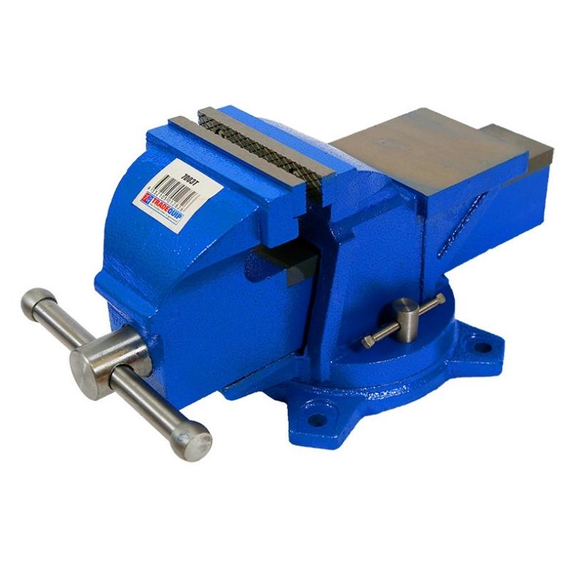 TRADEQUIP Bench Vice Fixed with Anvil - Image 5