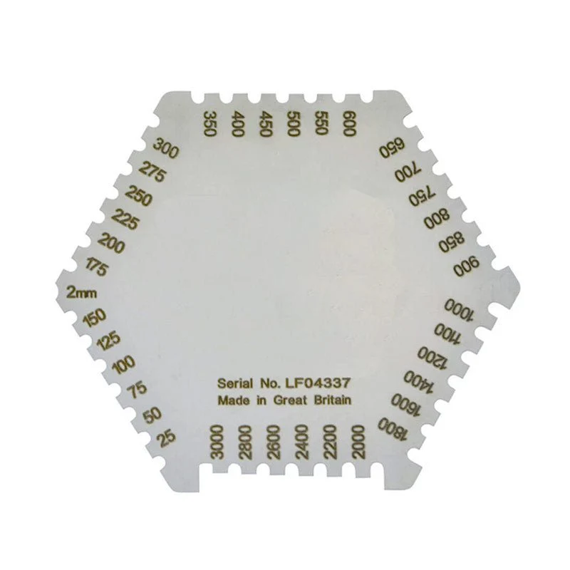 ELCOMETER 112AL Aluminium Wet Film Comb Pack of 10 - Image 3