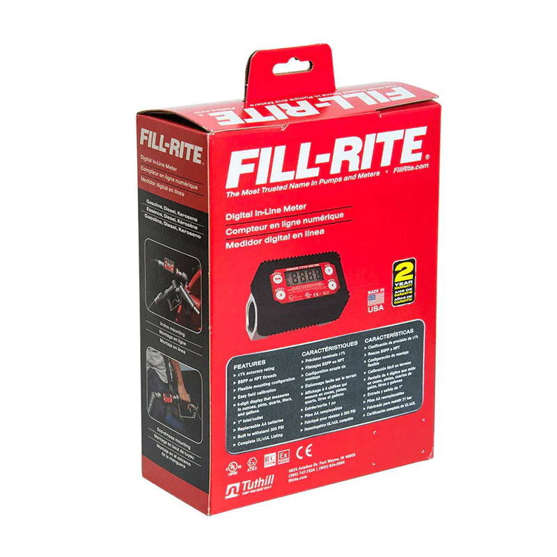 FILL-RITE Meter Electronic 8-132lpm - Image 4