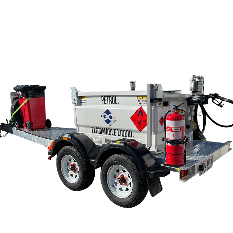 GO Fuel Trailer Self Bunded Dual Axle 500L