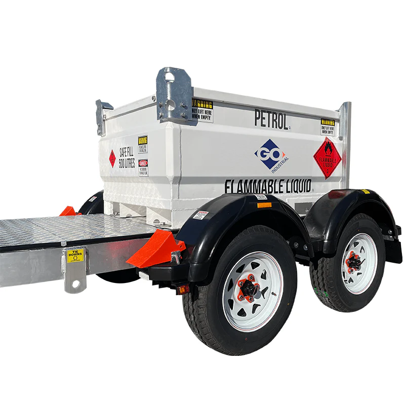 GO Fuel Trailer Self Bunded Dual Axle 500L - Image 2