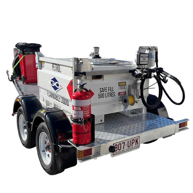 GO Fuel Trailer Self Bunded Dual Axle 500L - Image 4