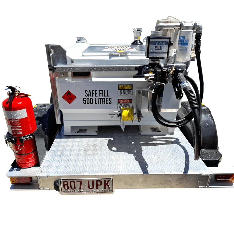 GO Fuel Trailer Self Bunded Dual Axle 500L - Image 5