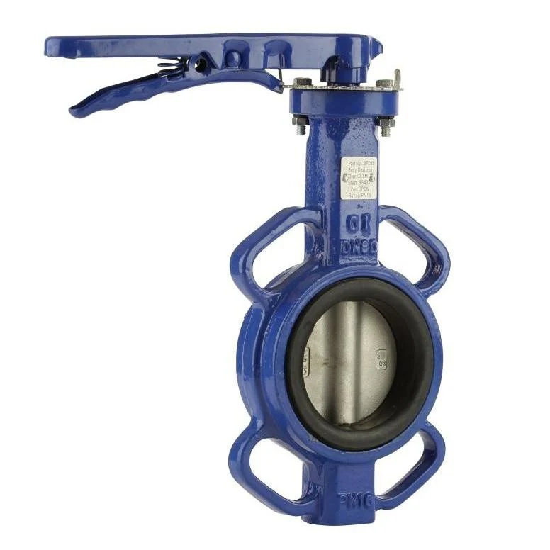 GO CI Body 316 SS Disc EPDM Liner BFDSR Butterfly Valves Actuated Spring Return Pneumatic - Image 2