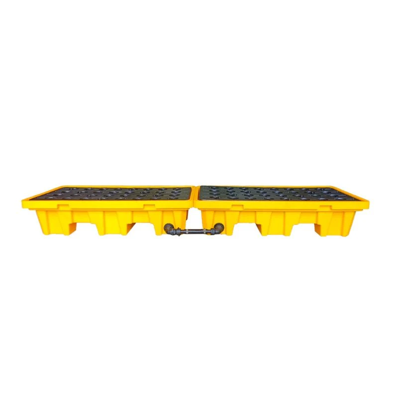 GO Inline 4 Drum Bunded Spill Pallet SpillSmart