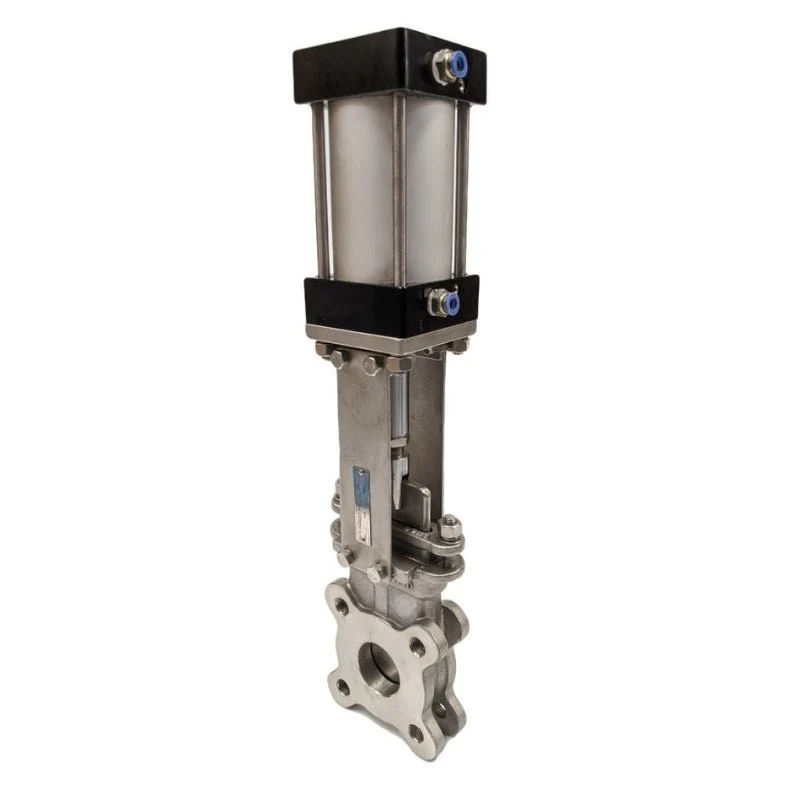 GO KGSDA 316 Stainless Knifegate Valves Actuated Double Acting Pneumatic - Image 2