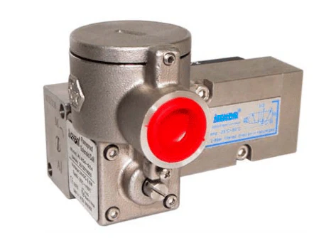 GO Namur EXD 316 Stainless 5 Way 2 Position Solenoid Spring Valve 1/4"