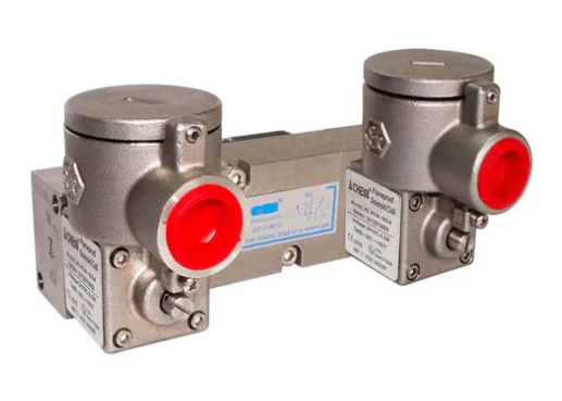 GO Namur EXD 316 Stainless 5 Way 2 Position Double Solenoid Valve 1/4"