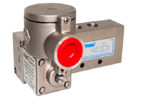 GO Namur EXD 316 Stainless 5 Way 2 Position In Line Solenoid Spring Valve 1/4"