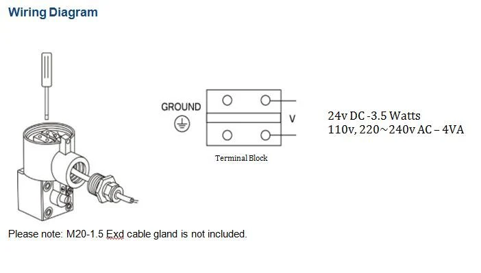 GO Namur EXD 316 Stainless 5 Way 2 Position In Line Solenoid Spring Valve 1/4" - Image 2