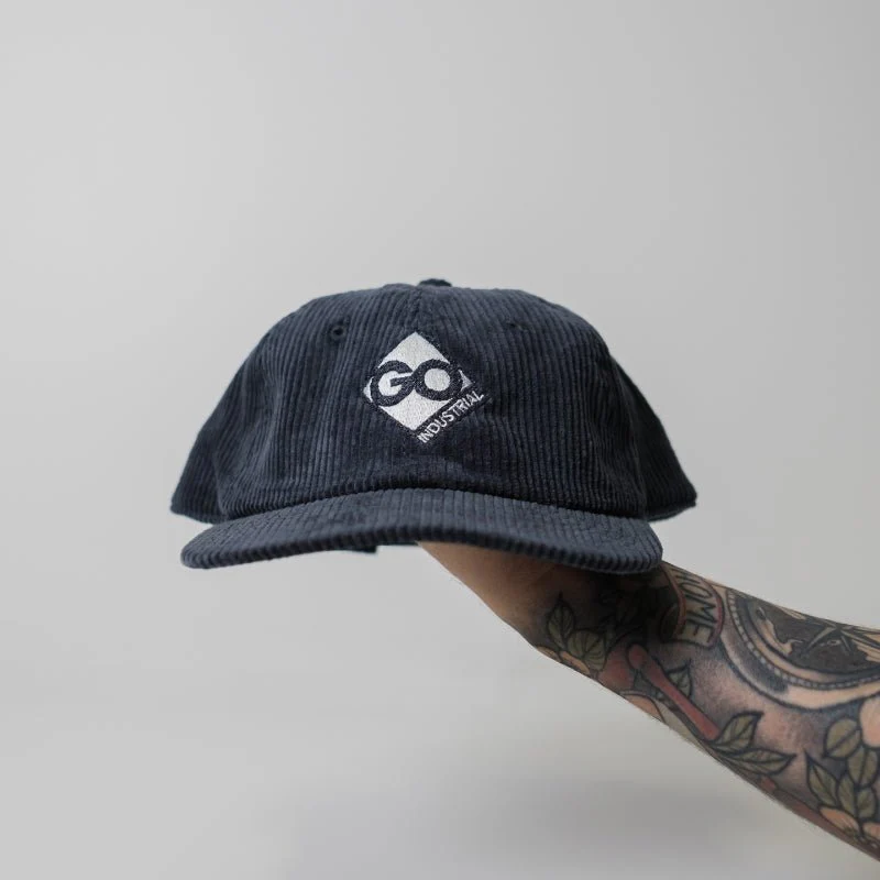 GO Petrol Blue Corduroy Hat