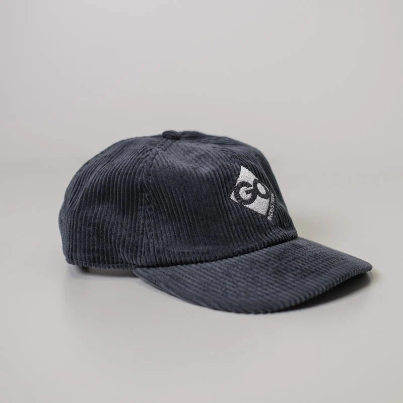GO Petrol Blue Corduroy Hat - Image 2