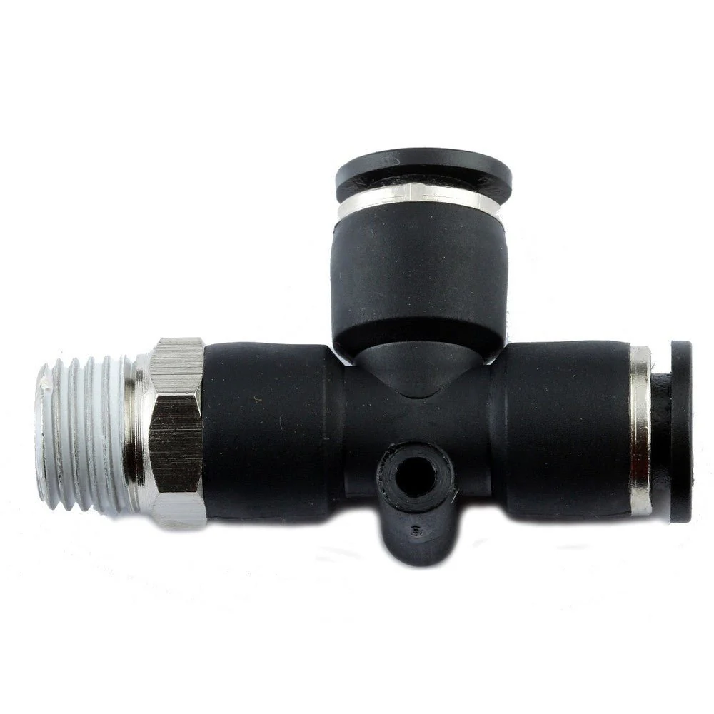 GO YPD Pneumatic Male Branch Tee Push Fit