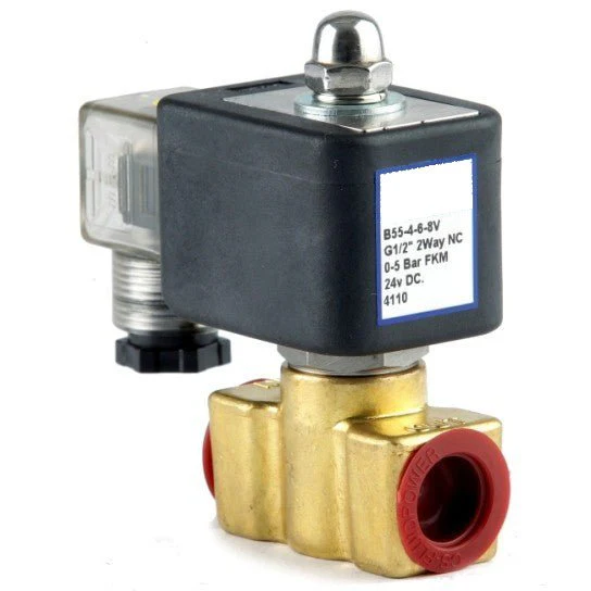 GO B55 Brass Petrochemical Direct Acting Normally Closed Solenoid Valves