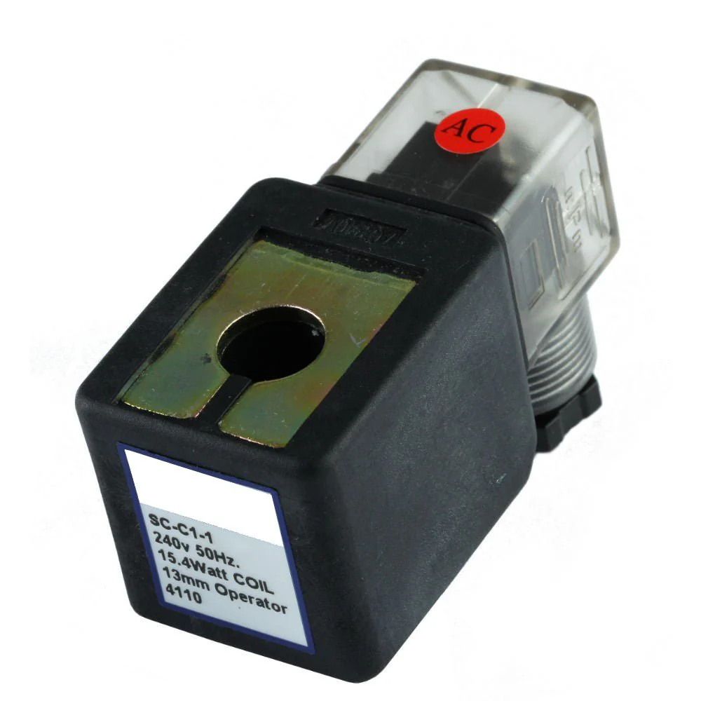 GO 12v DC 12 W with DIN Plug Solenoid Valve Coil 13.2mm