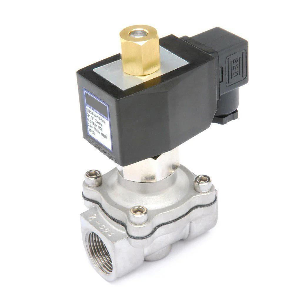 GO ES56 Stainless General Purpose Zero Differential Normally Open Solenoid Valves