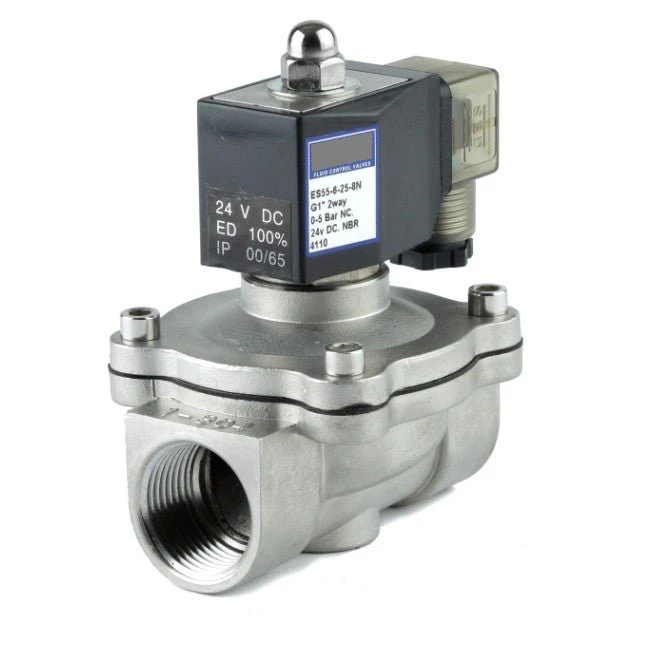 GO ES55 Stainless General Purpose Differential Normally Closed Solenoid Valves