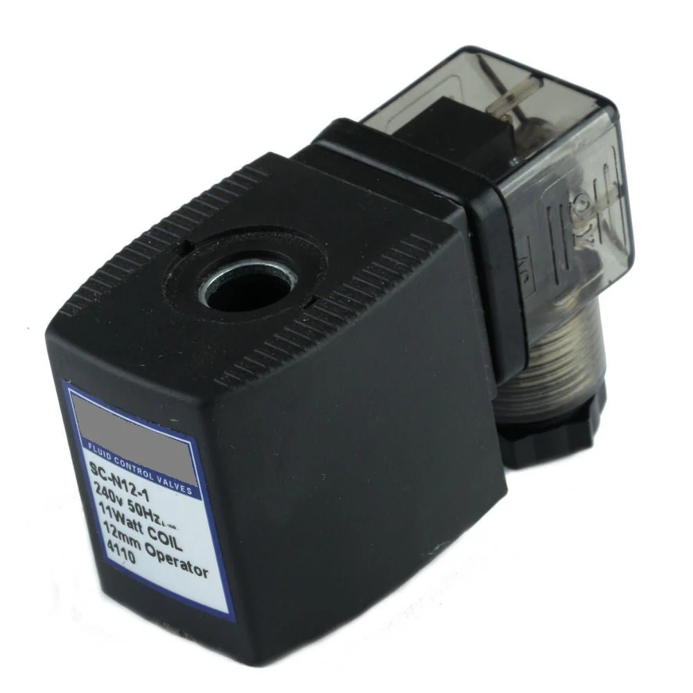 GO 12v DC 17 W with DIN Plug Solenoid Valve Coil 12mm