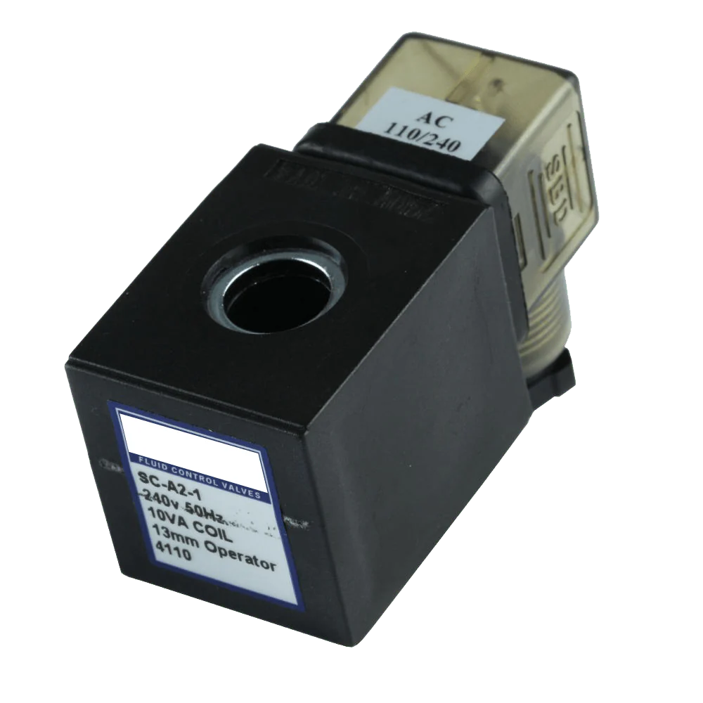 GO 12v DC 10 W with DIN Plug Solenoid Valve Coil 13mm
