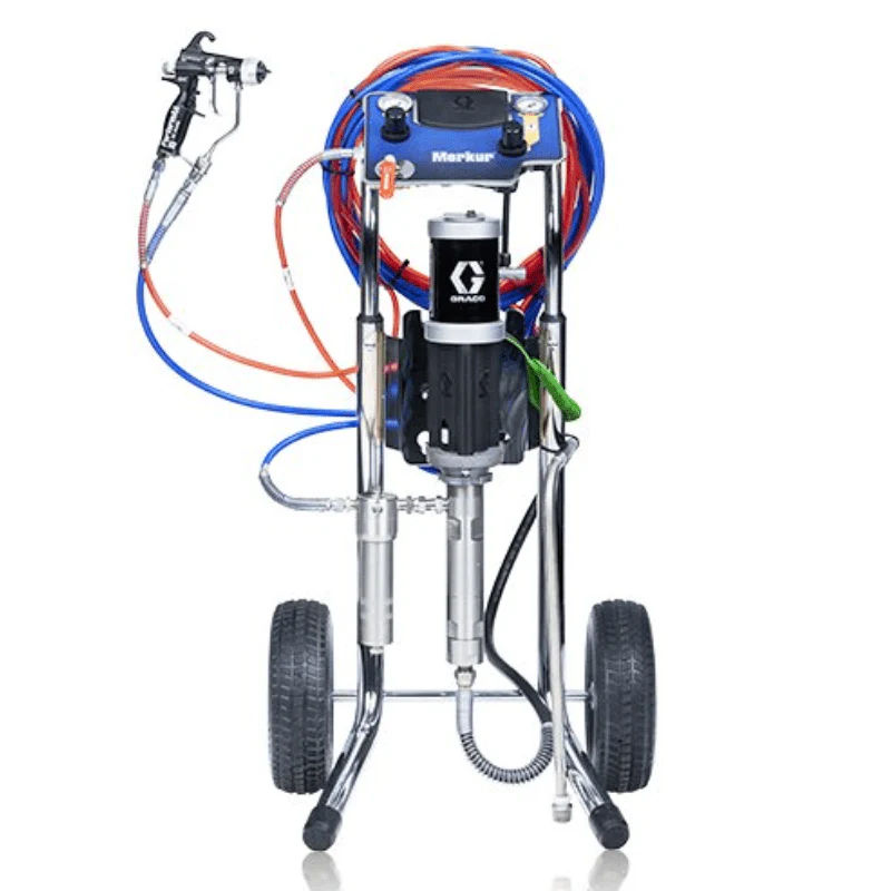 GRACO Merkur 15:1 Cart Mount Pump/Gun Air Control