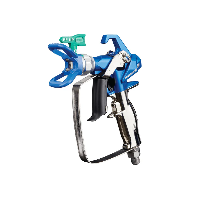 GRACO Contractor PC Airless Spray Gun with RAC X FFLP210 SwitchTip