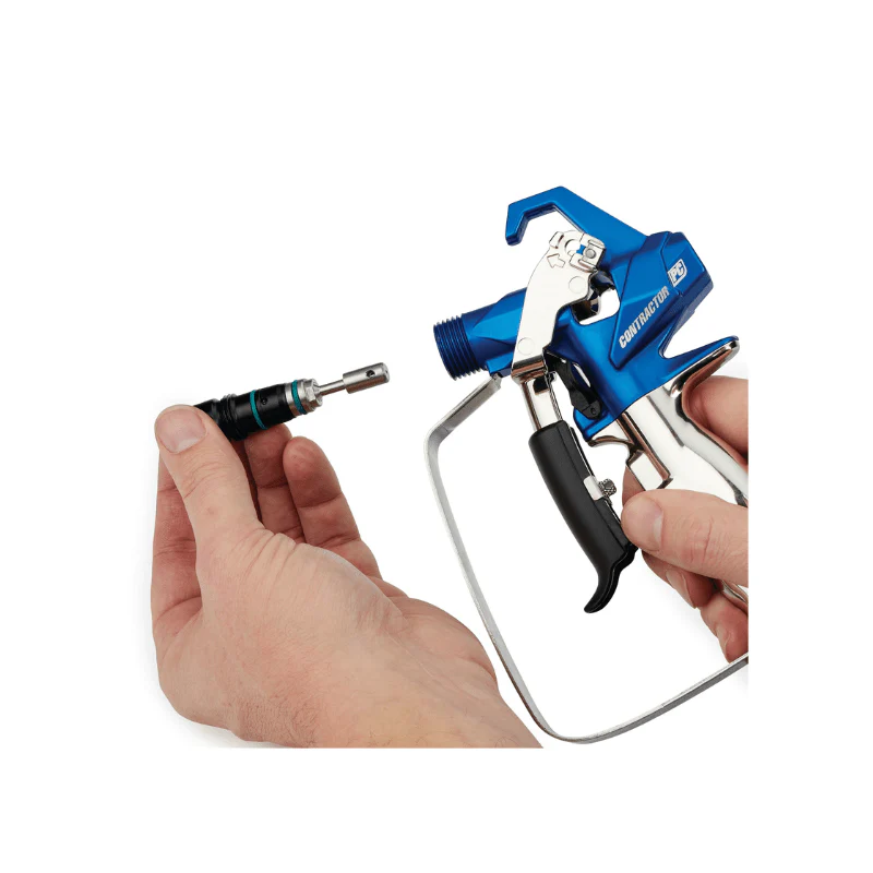 GRACO Contractor PC Airless Spray Gun with RAC X FFLP210 SwitchTip - Image 6