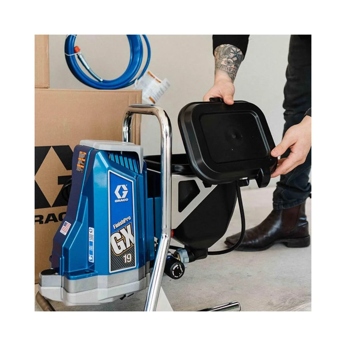 GRACO FinishPro GX 19 Electric Airless Sprayer - Image 7