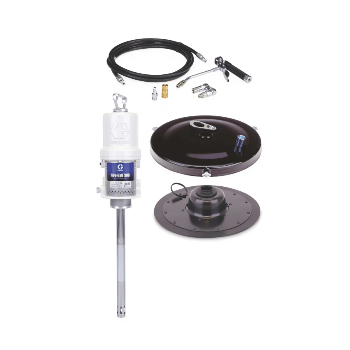 GRACO Fire-Ball 300 50:1 Portable Pail Grease Pump Dispensing Kit