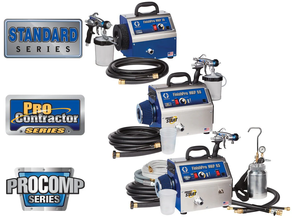 GRACO FinishPro HVLP 9.0 Standard Series Sprayer - Image 2