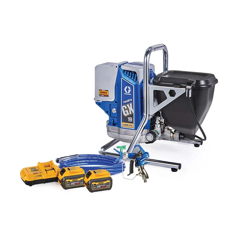 GRACO FinishPro GX 19 Cordless Airless Paint Sprayer - Image 8
