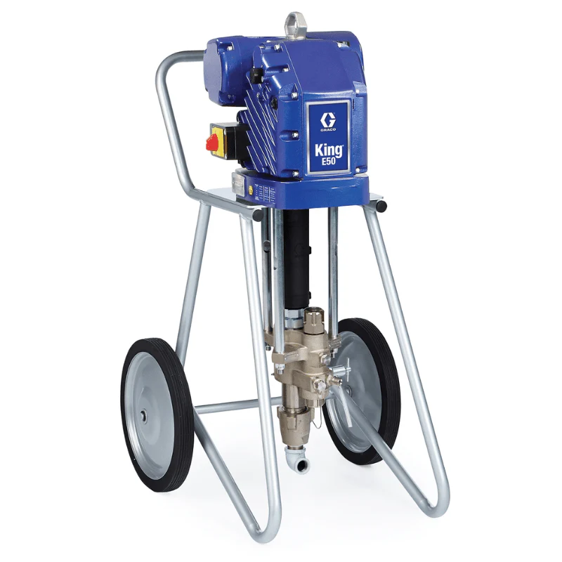 GRACO King E50 Hazardous Location Lightweight Cart Integrated Filter