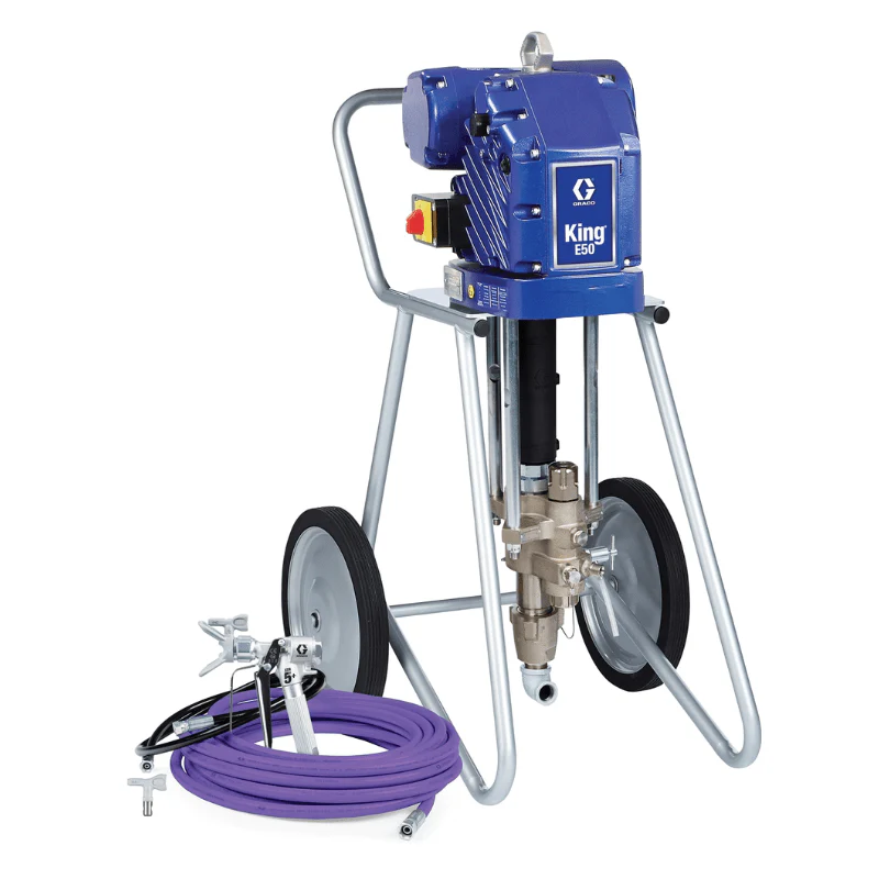 GRACO King E50 Hazardous Location Lightweight Cart Integrated Filter - Image 4