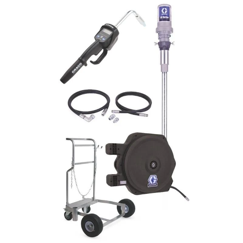 GRACO LD Series 3:1 Mobile Oil Pump Package Manual Meter Type