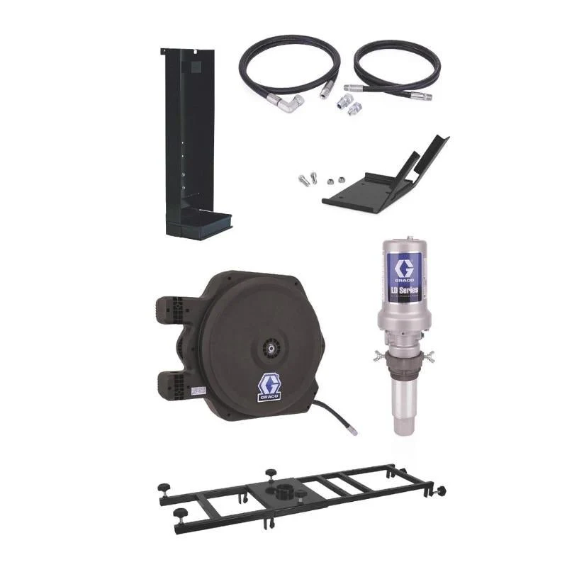 GRACO LD Series 3:1 Stationary 275 Gallon 1040 Liter Oil Pump Package Manual Meter Type - Image 2